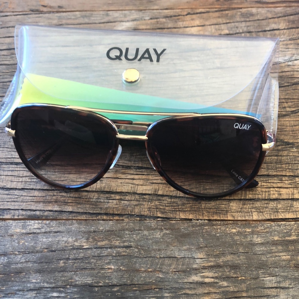 Quay aviator sunglasses